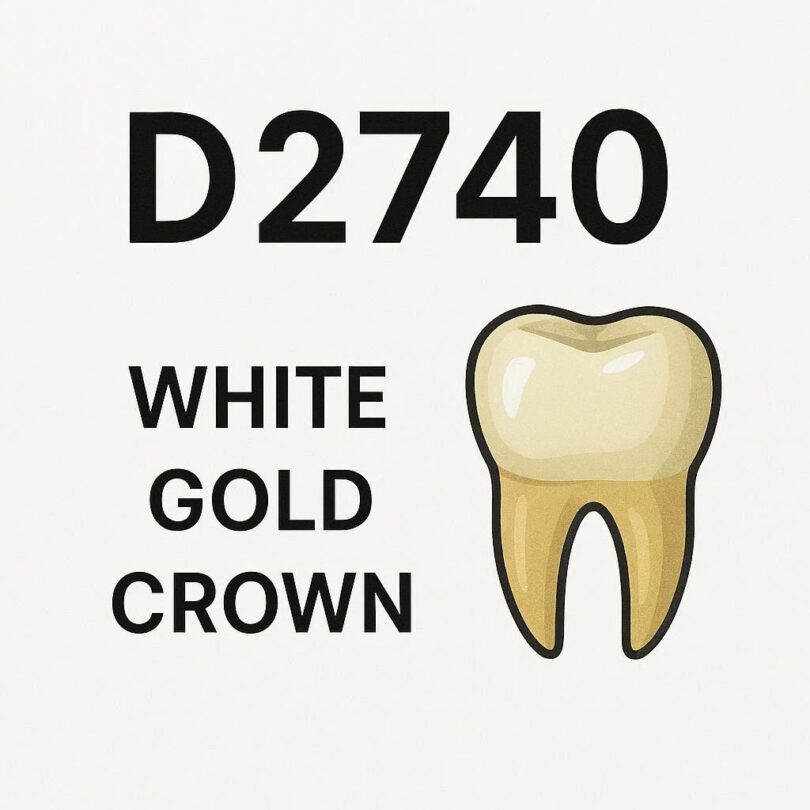 The Real Dental Code for a White Gold Crown - wmwtl