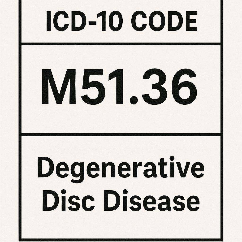 ICD 10 Code Degenerative Disc Disease