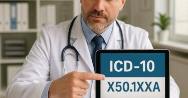 ICD-10 Code X50.1XXA