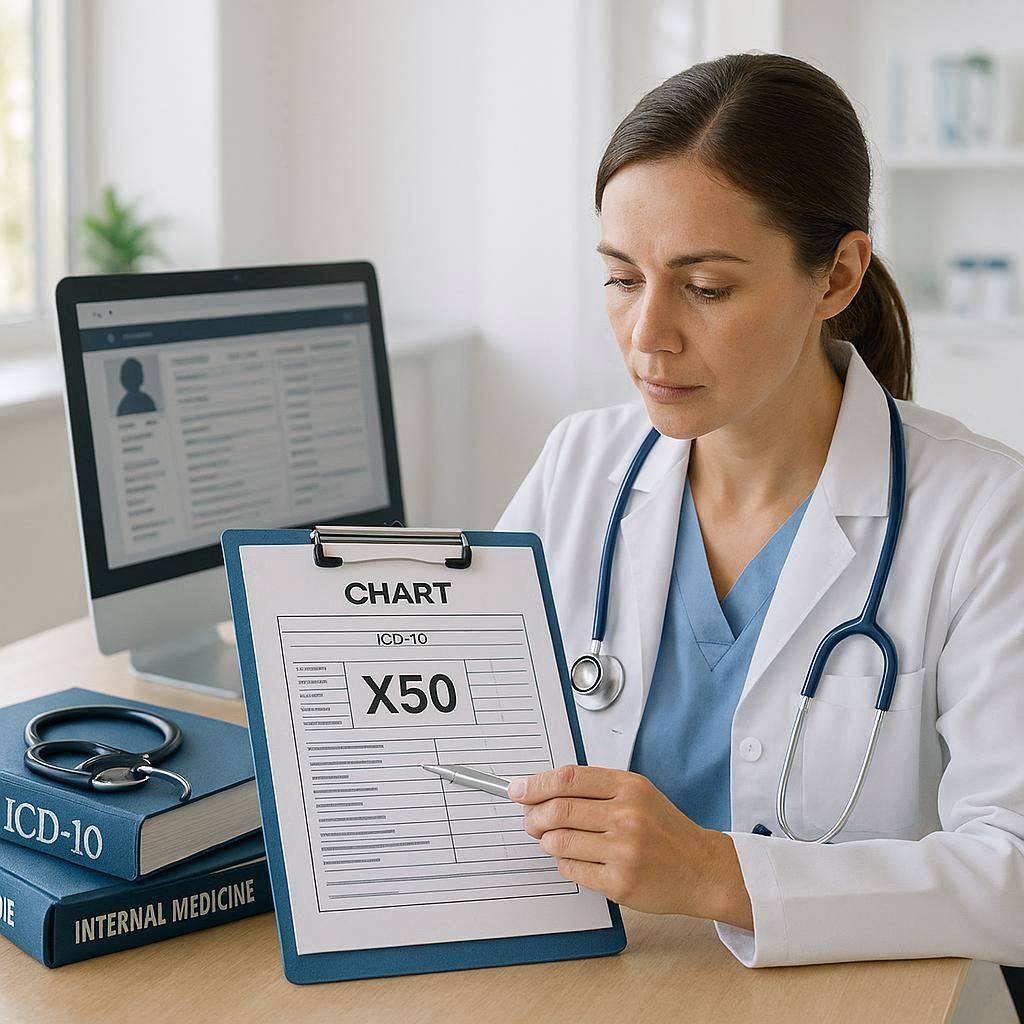 ICD 10 Code X50