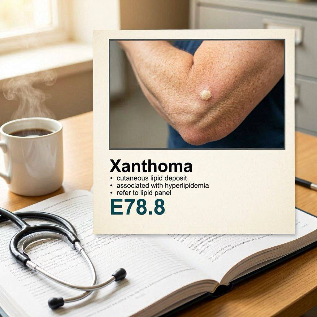 ICD 10 Code Xanthoma