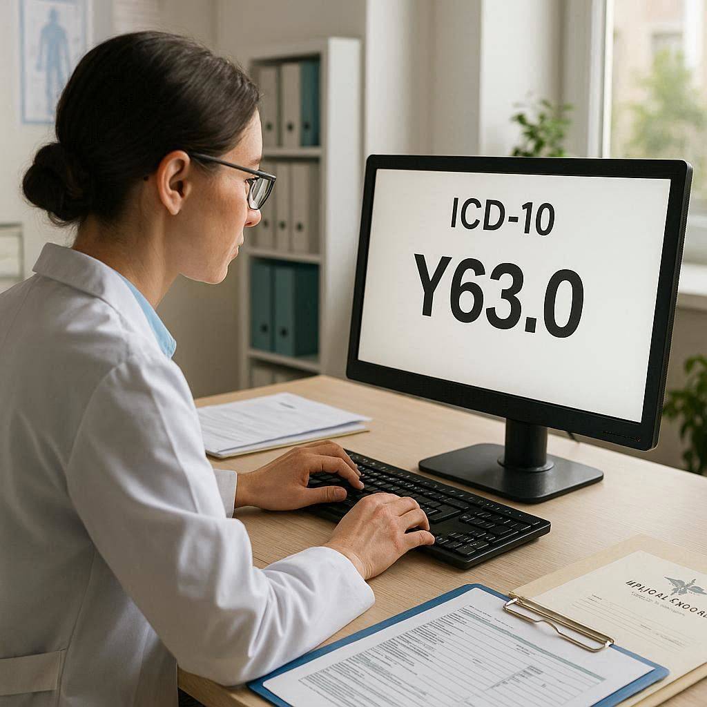 ICD-10 Code Y63.0