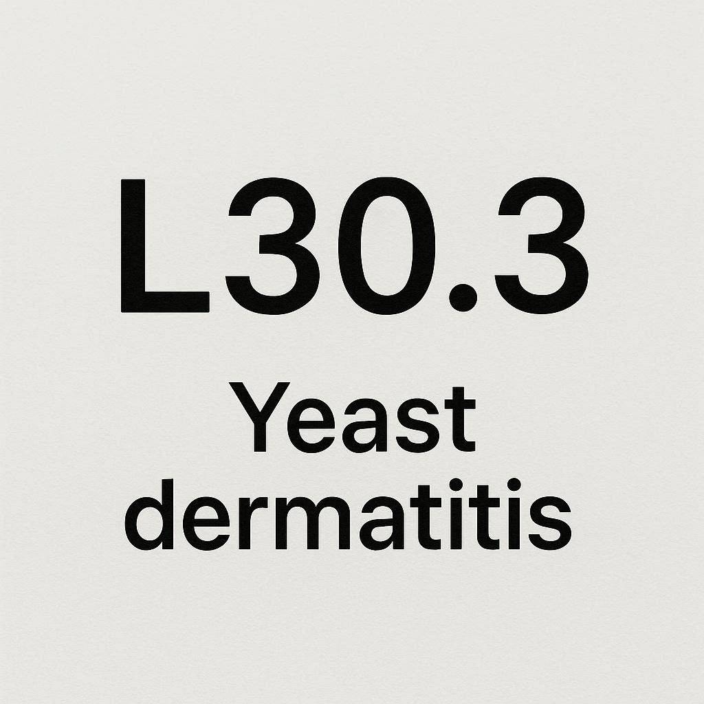 ICD 10 Code Yeast Dermatitis
