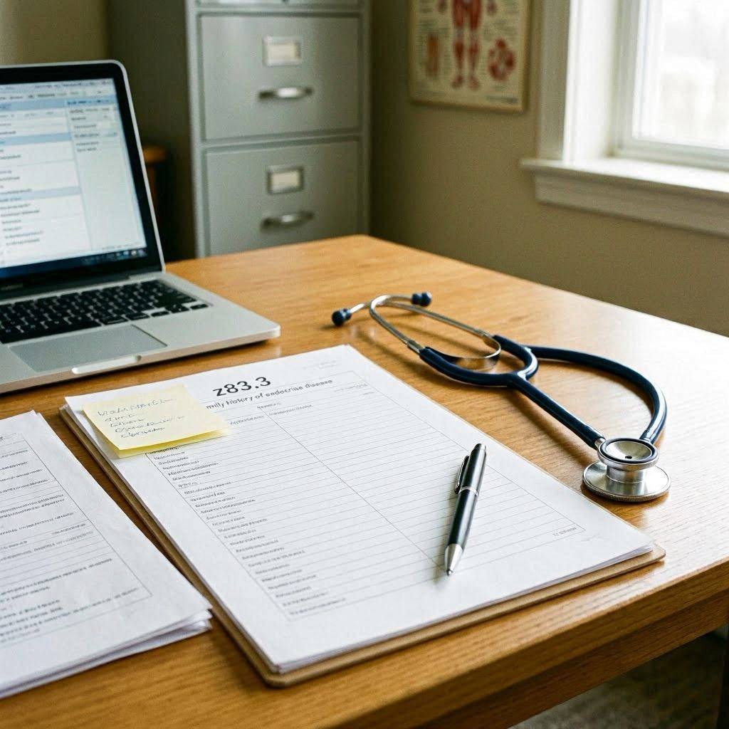 ICD-10 Code Z83.3