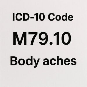 ICD-10 Code for Body Aches
