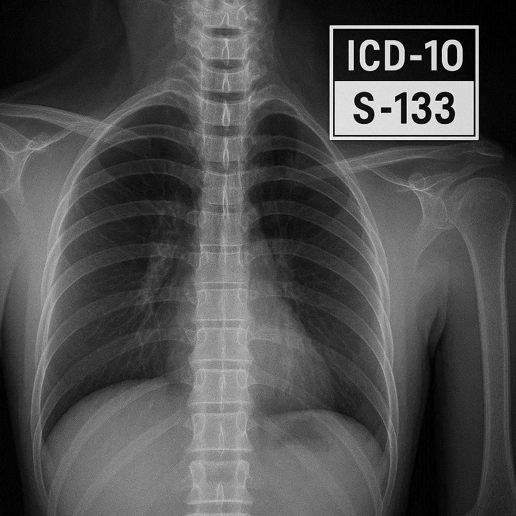 ICD 10 Code for X-Ray of Thoracic Spine