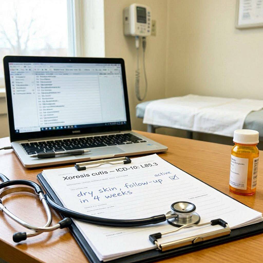 ICD-10 Code for Xerosis