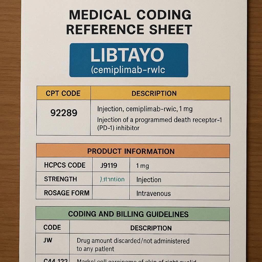 Libtayo CPT Code