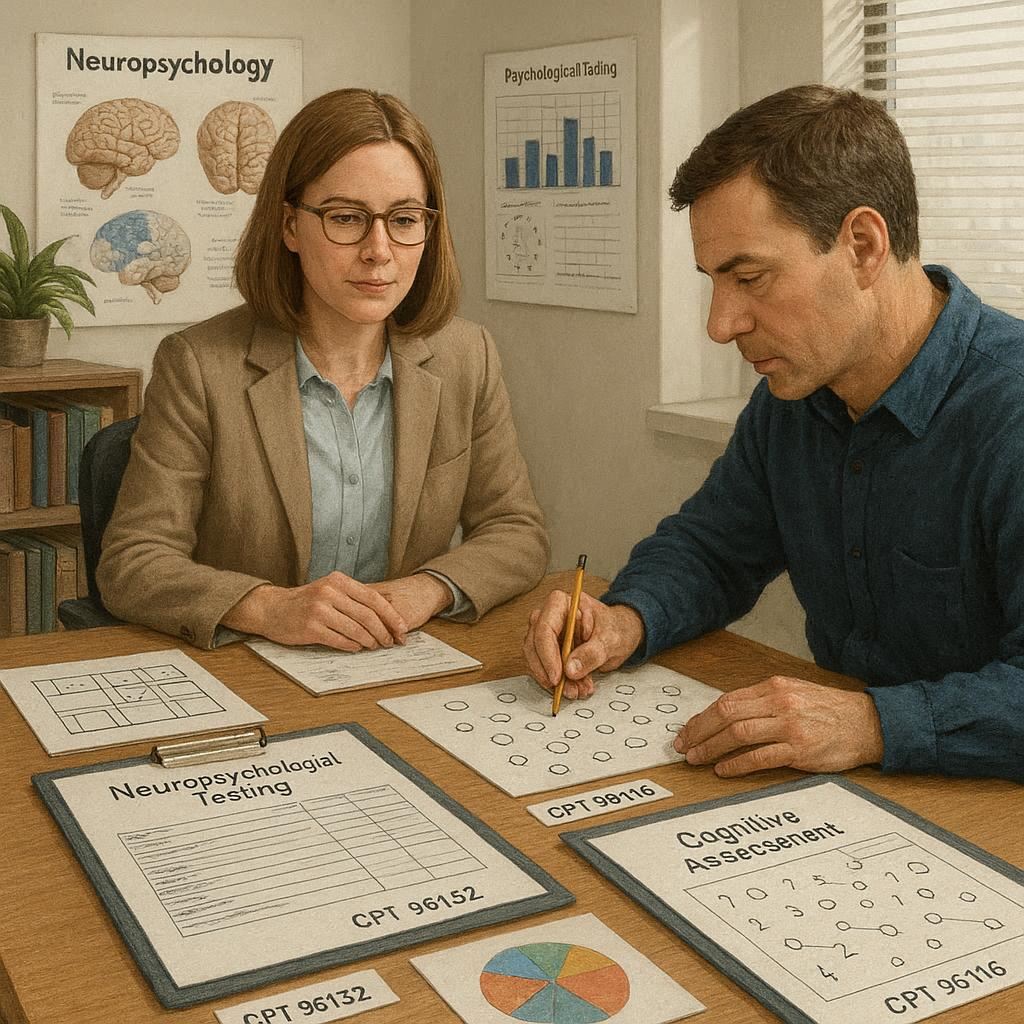 Neuropsych Testing CPT Codes