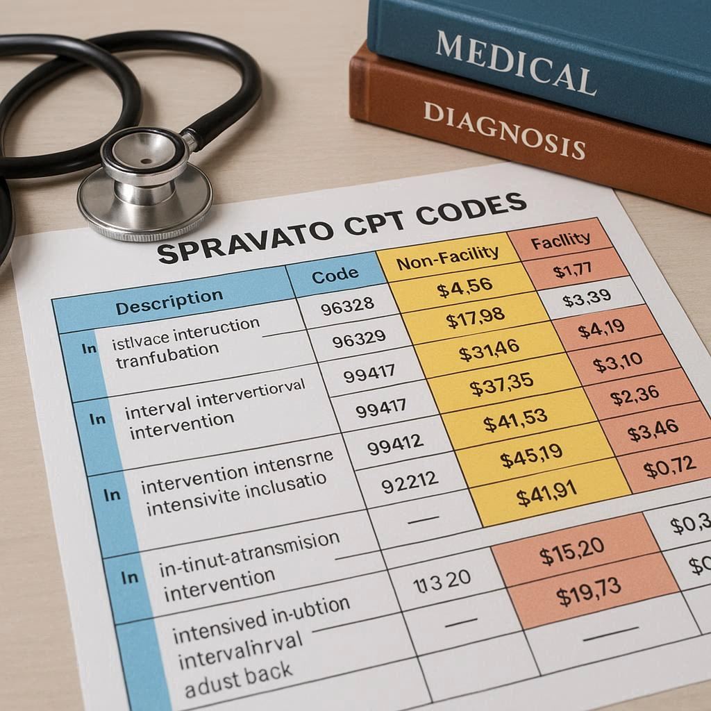Spravato CPT Codes