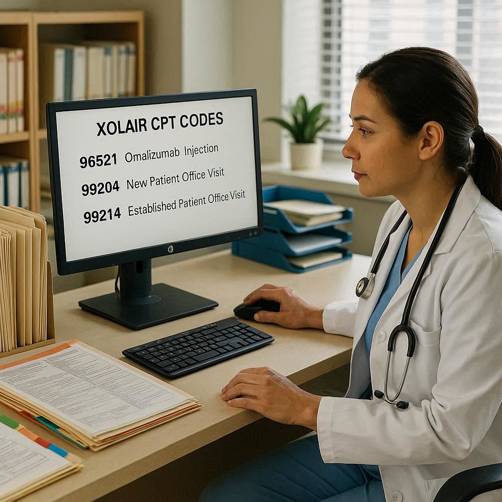 Xolair CPT Code