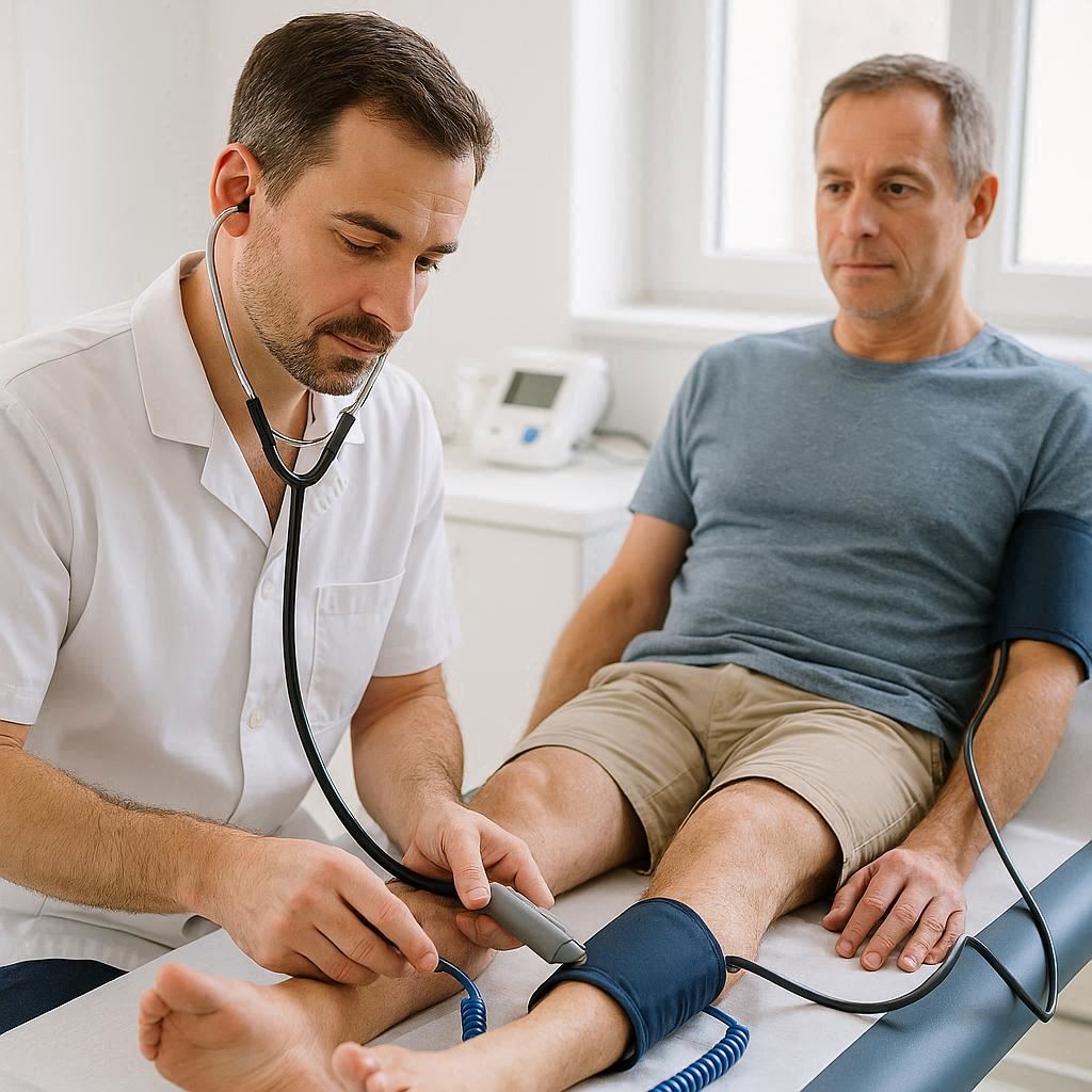 ankle brachial index test cpt code