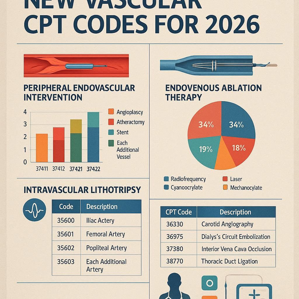 new vascular cpt codes for 2026