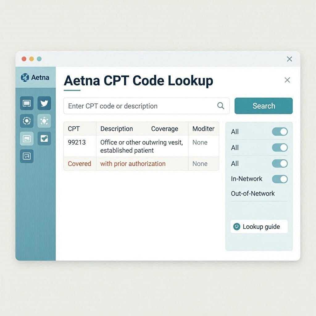 Aetna CPT Code Lookup
