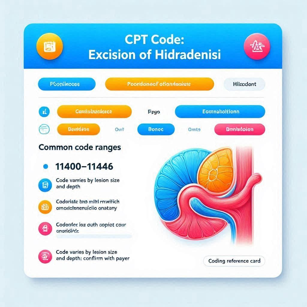 CPT Code for Excision of Hidradenitis
