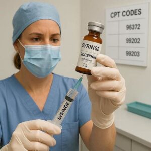 CPT Code for Rocephin Injection