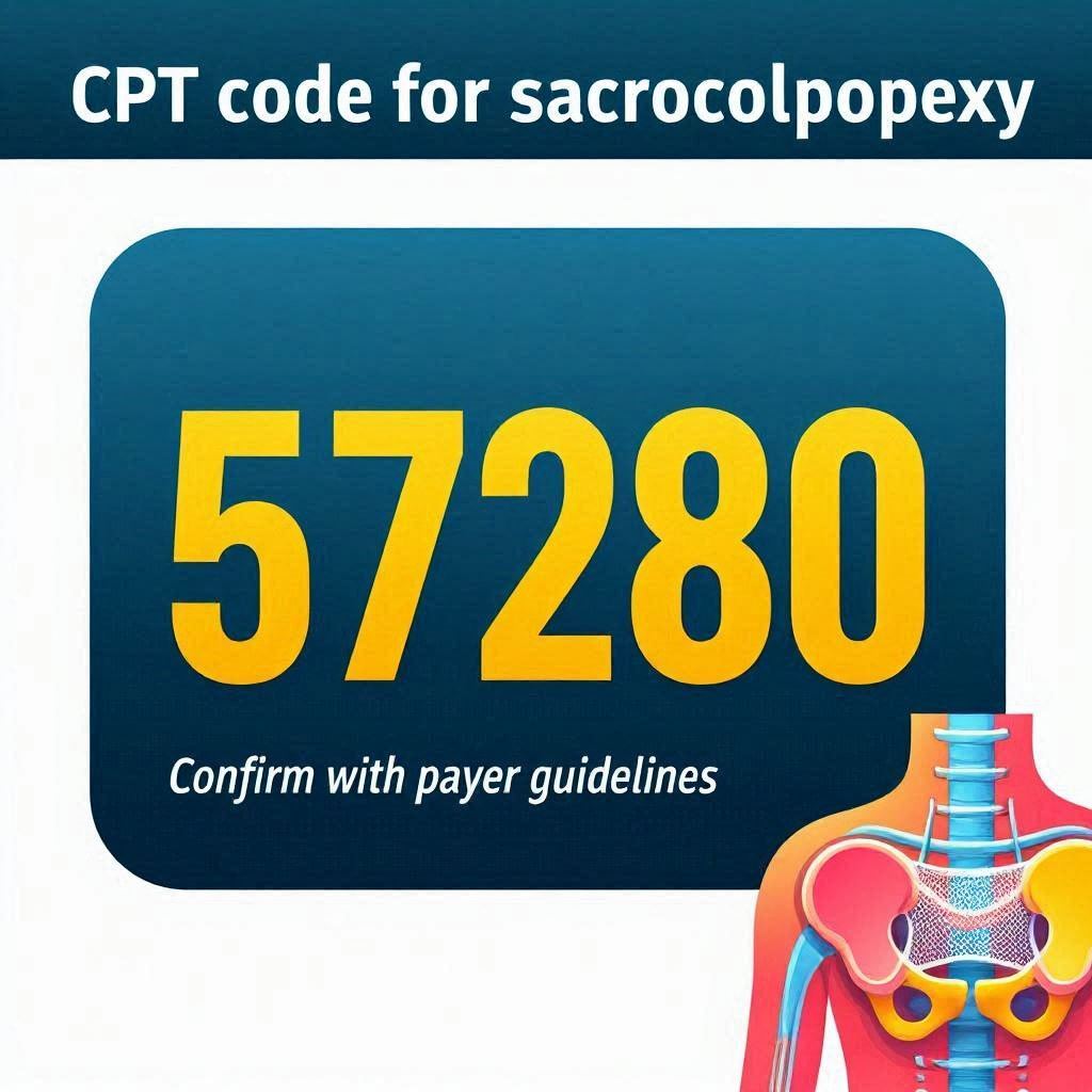 CPT Code for Sacrocolpopexy
