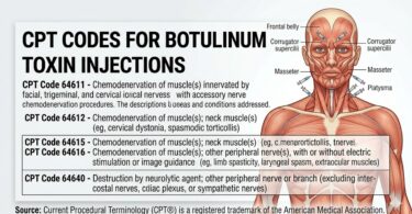 CPT Codes for Botulinum Toxins