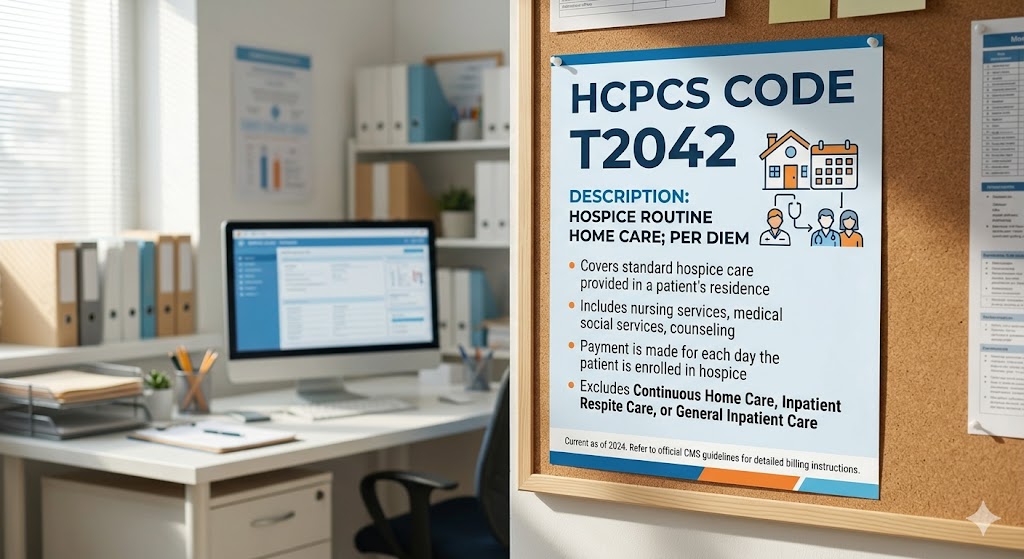HCPCS Code T2042