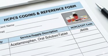 HCPCS Code for Acetaminophen Oral