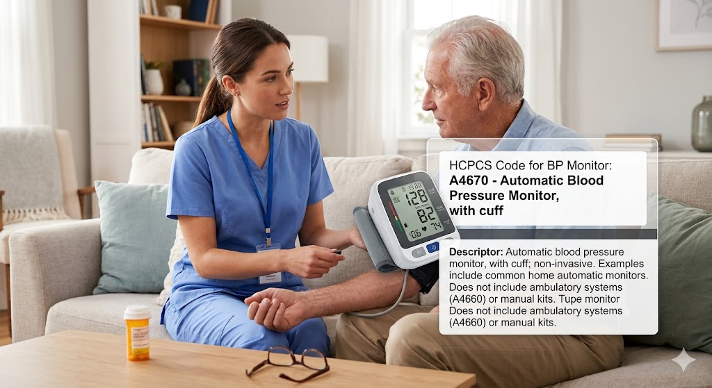 HCPCS Code for BP Monitor