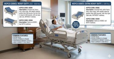 HCPCS Code for Bariatric Hospital Bed