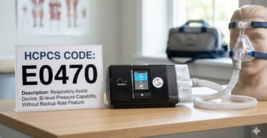 HCPCS Code for BiPAP Machine