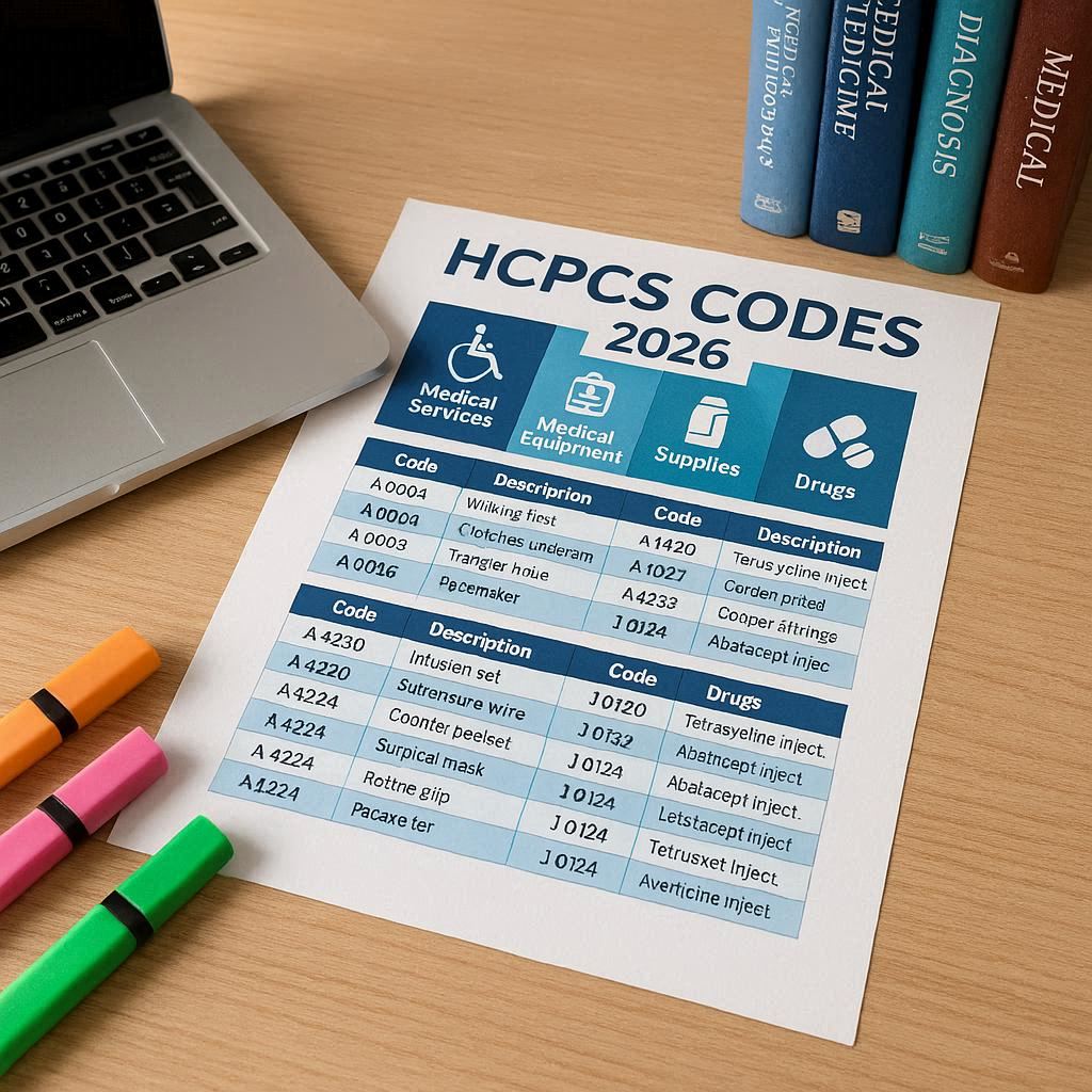HCPCS Codes 2026