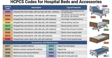 HCPCS Codes for Hospital Beds