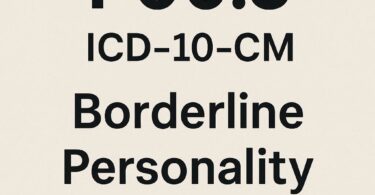 ICD-10 Code Borderline Personality Disorder