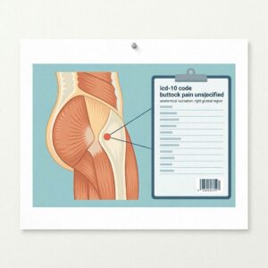 ICD-10 Code Buttock Pain Unspecified