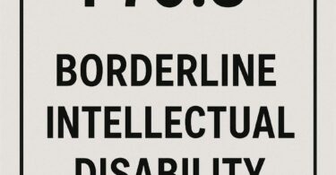 ICD-10 Code for Borderline Intellectual Disability
