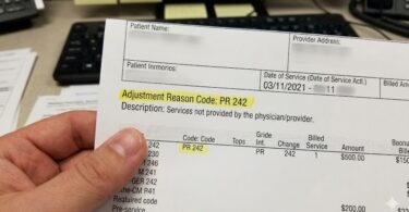 PR 242 Denial Code