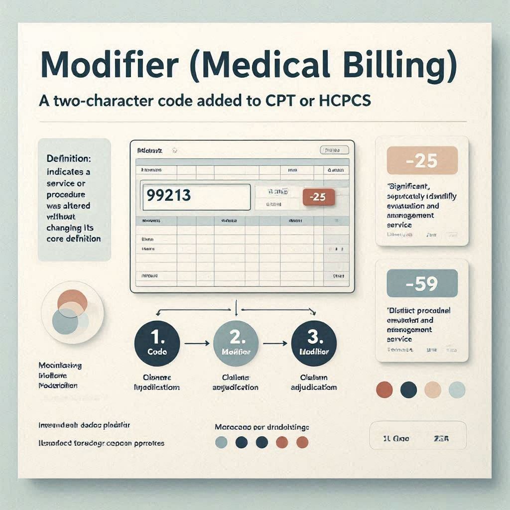 What is Modifier AS in Medical Billing?