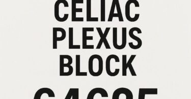 cpt code for celiac plexus block
