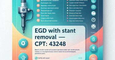 cpt code for egd with stent removal​