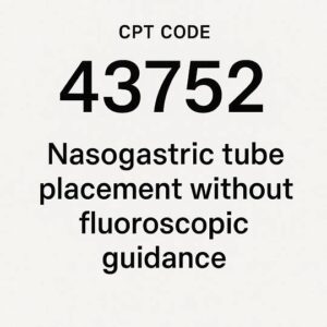 Ngt Tube Color Code cpt code for nasogastric tube placement without fluoroscopic guidance ...