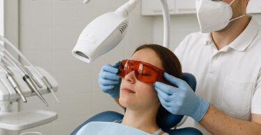 dental code for in office whitening