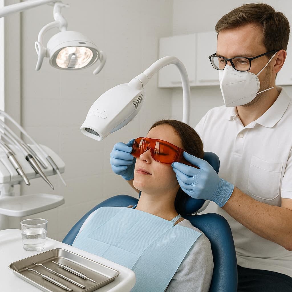 dental code for in office whitening