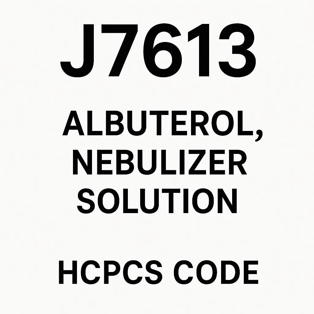 hcpcs code for albuterol nebulizer solution