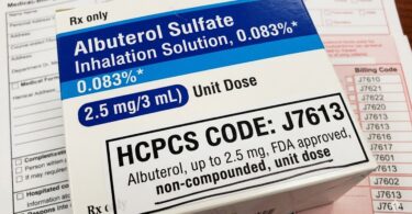 hcpcs code for albuterol sulfate 2.5 mg 3 ml