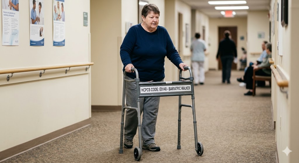 HCPCS Code for Bariatric Walker