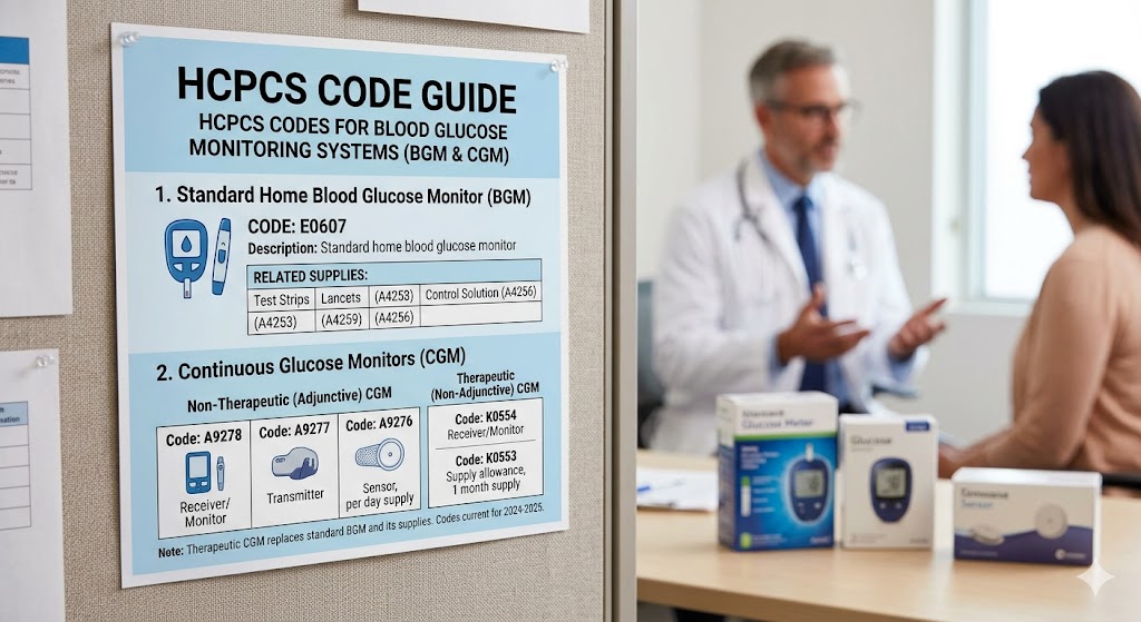 HCPCS Code for Blood Glucose Monitor