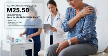 ICD 10 Code for Joint Pain Unspecified