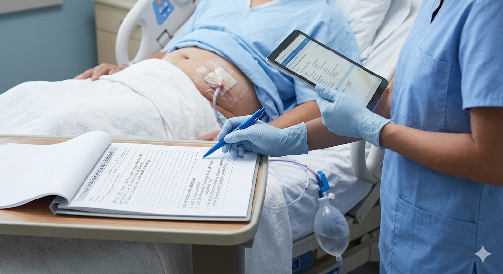 icd 10 code for jp drain
