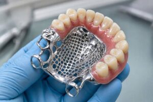 What Do Metal Partial Dentures Look Like?