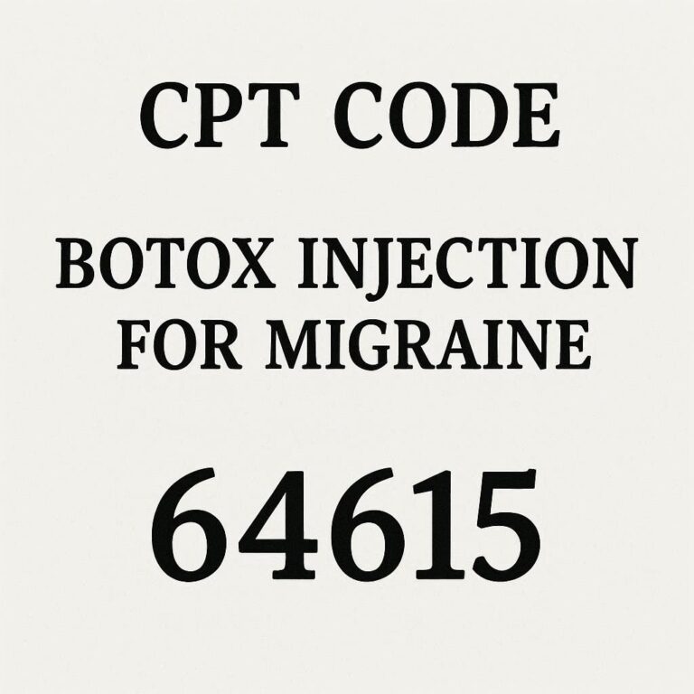 cpt code for botox injection for migraine - wmwtl