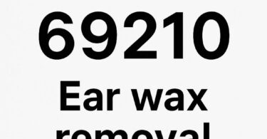 cpt code for ear wax removal