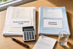Are Insurance Premiums Included In Medical And Dental Costs?