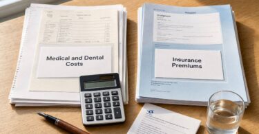 Are Insurance Premiums Included In Medical And Dental Costs?